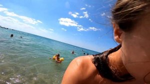 Отдых в Крыму 2020 РОЗОВОЕ ОЗЕРО в купальнике на море карантин Новофёдоровка Крым 2020 / своим ходо