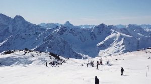 Russia. Mount Elbrus.4k. Гора Эльбрус.4k video