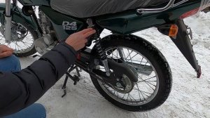 Мотоцикл MINSK D4 125, под категорию прав А1 или А. Обзор.