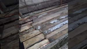 Сарай из профнастила 2 часть