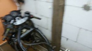 Начинаю  разбирать купленный Kawasaki ZZR400