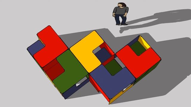 Labyroom 26 L-Panels, one level смотреть онлайн