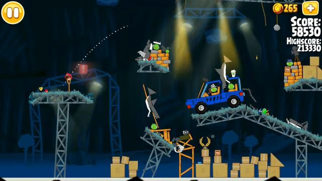 Angry Birds Seasons - Piggywood Studios - Level 1-18 - 222,830 - World Record! смотреть онлайн
