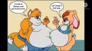 Tails of Tons (Sonic Weight Gain Comic)