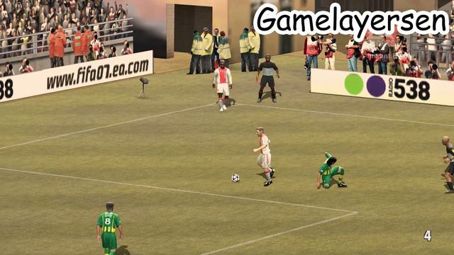 FIFA 07 gameplay 4K смотреть онлайн