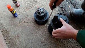 Моторчик печки ФФ2+, снимаем и смазываем. Устраняем писк.