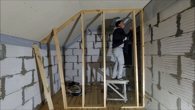 Деревянный каркас для перегородок смотреть онлайн