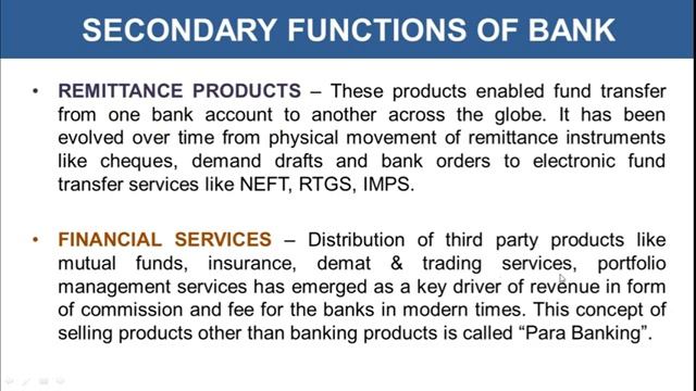 Banking System, Its Functions & Types