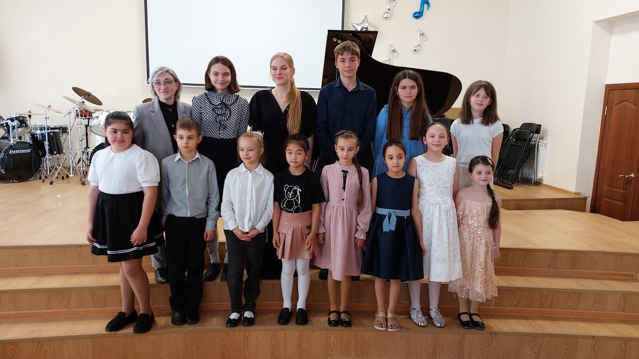 Отчётный концерт класса Мельниковой Ирины Ивановны 2024 год. Музыкальная школа им. М.Ф. Гнесина. смотреть онлайн
