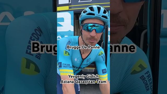 Yevgeniy Gidich Astana Qazaqsyan Team - Brugge De Panne