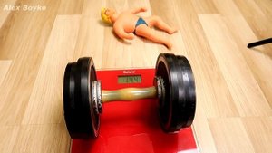Большой Стретч Армстронг против Гантели 15 кг! Big Stretch Armstrong! alex boyko