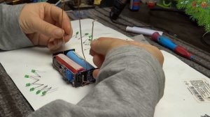 Как сделать новогоднюю LED елку своими руками