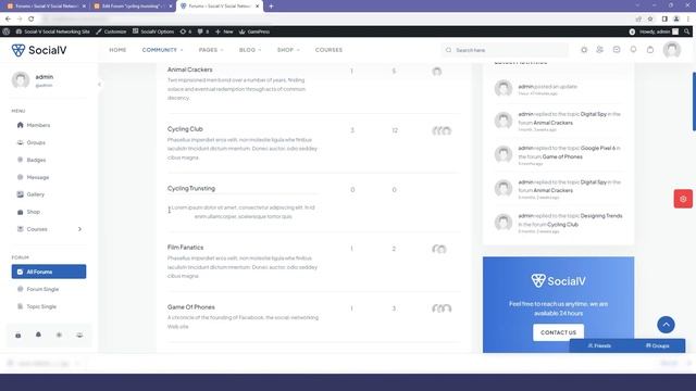 Set Up Forums Using bbPress With A Few Simple Steps | SocialV | Iqonic Design смотреть онлайн
