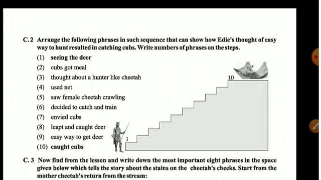 STD 9(GM) ENGLISH | CH-1 CHEETAH'S TEARS | PART -2 смотреть онлайн