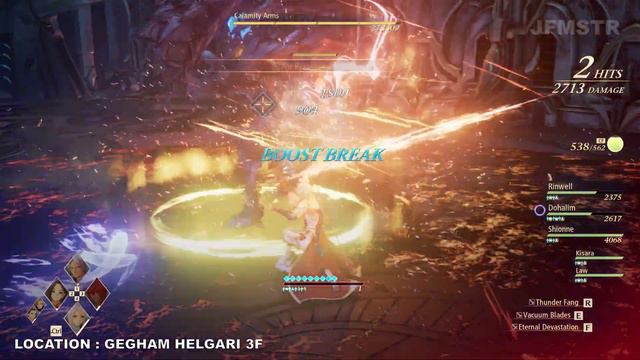 TALES OF ARISE BOSS FIGHT GIANT ZEUGLES PART 1 смотреть онлайн