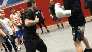 Андрей Бупас провёл тренировку для боксёров из Миасса
