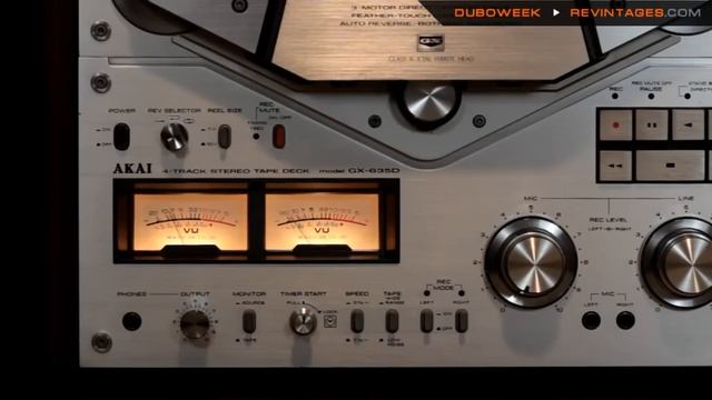 Катушечник AKAI GX 635D часть 2