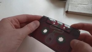 Кассета для чистки магнитофонных головок