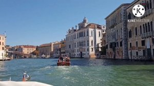 trip by boat from piazzale Roma to San Marco Venice