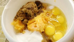 Кекс из тыквы с шоколадом