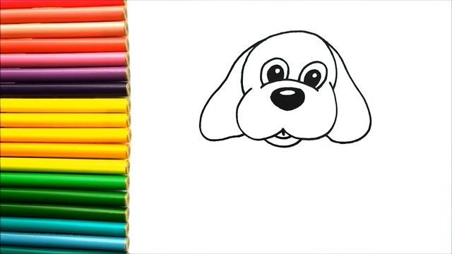 ЭТО ТАК ПРОСТО!! КАК НАРИСОВАТЬ СОБАКУ - How To Draw a Dog Easy