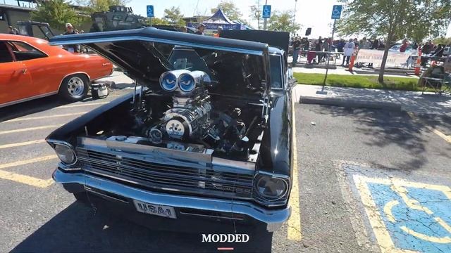 Dave's MONSTER 1967 Chevy Nova Full tour #chevrolet #nova #custom #modified #musclecar #auto смотреть онлайн