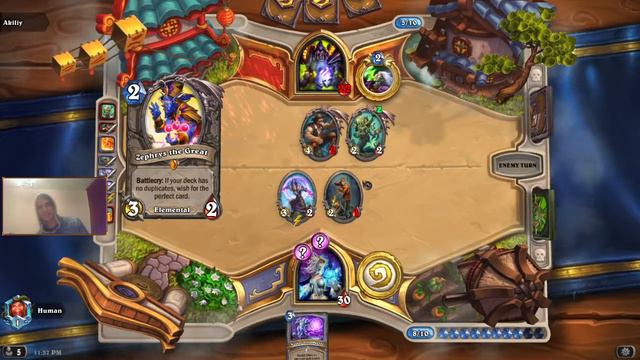 Вольный Формат Hearthstone - Секрет маг в Хартстоун Ярмарка Безумия - День 2