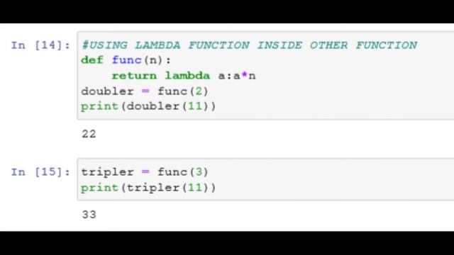 PYTHON TUTORIAL | Video-13 | "Functions" in Python | Lambda/Map/Filter/Reduce Functions
