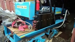 Самодельный минитрактор на гидроприводе  ### EXPVIK 3.0 ###. Homemade tractor hydraulic drive.