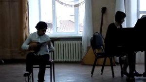 Полька Первоклассница Е. Дербенко Чинара Исоян домра