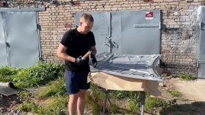 Сколько  сейчас стоит покрасить? Себестоимость покраски элемента. покраска капота Mazda 6gh