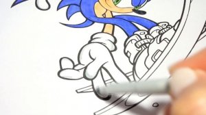Sonic the Hedgehog 2020 Coloring Online Соник Онлайн Раскраска