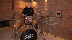 Разминка для барабанщика перед репетицией  Школа барабанщиков Vasiliev Groove || ВАСИЛЬЕВ ГРУВ