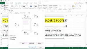 How to Show and Print Ampersand (&) in Excel Header & Footer - Very Easy Way