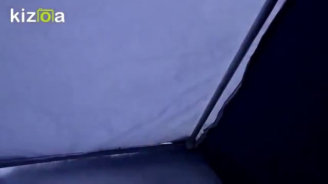 Слайд-шоу: палатка на санях для зимней рыбалки на ветру Mobile tent on a sled for ice fishing смотреть онлайн