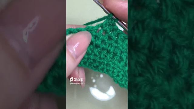 Как вязать полустолбики с накидом/ Half double crochet.