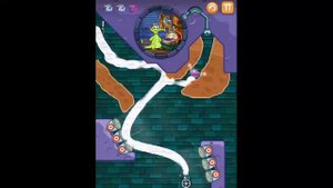 Where's My Water Allie Level 1: Warming Up 3 Ducks Walkthrough