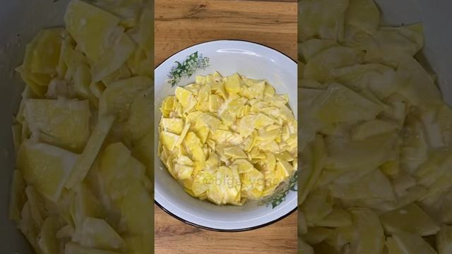 Картофельный гратен! Простой и вкусный рецепт! смотреть онлайн