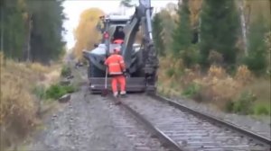 Замена деревянных шпал