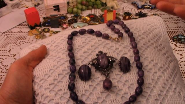 Покупки с блошиного рынка .Старинные, редкие броши . Винтажная бижутерия.