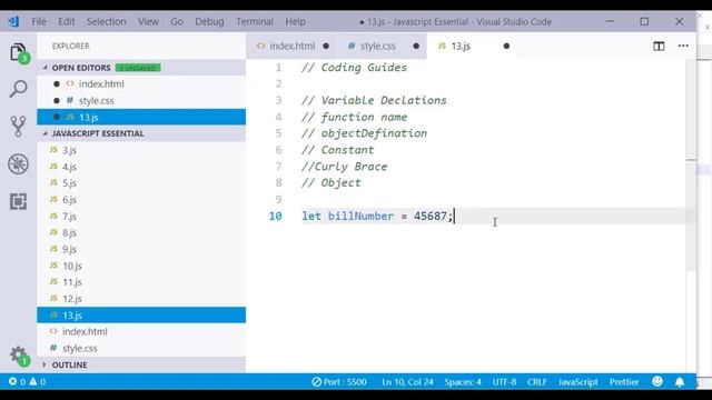 JavaScript Essentials: Coding Guide