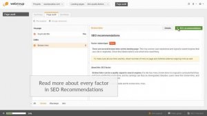 Fix SEO risks with WebMeUp Page Audit