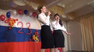 Песня "Женщины в погонах" Исполняет Анна Батенева и Евгения Чигагурова