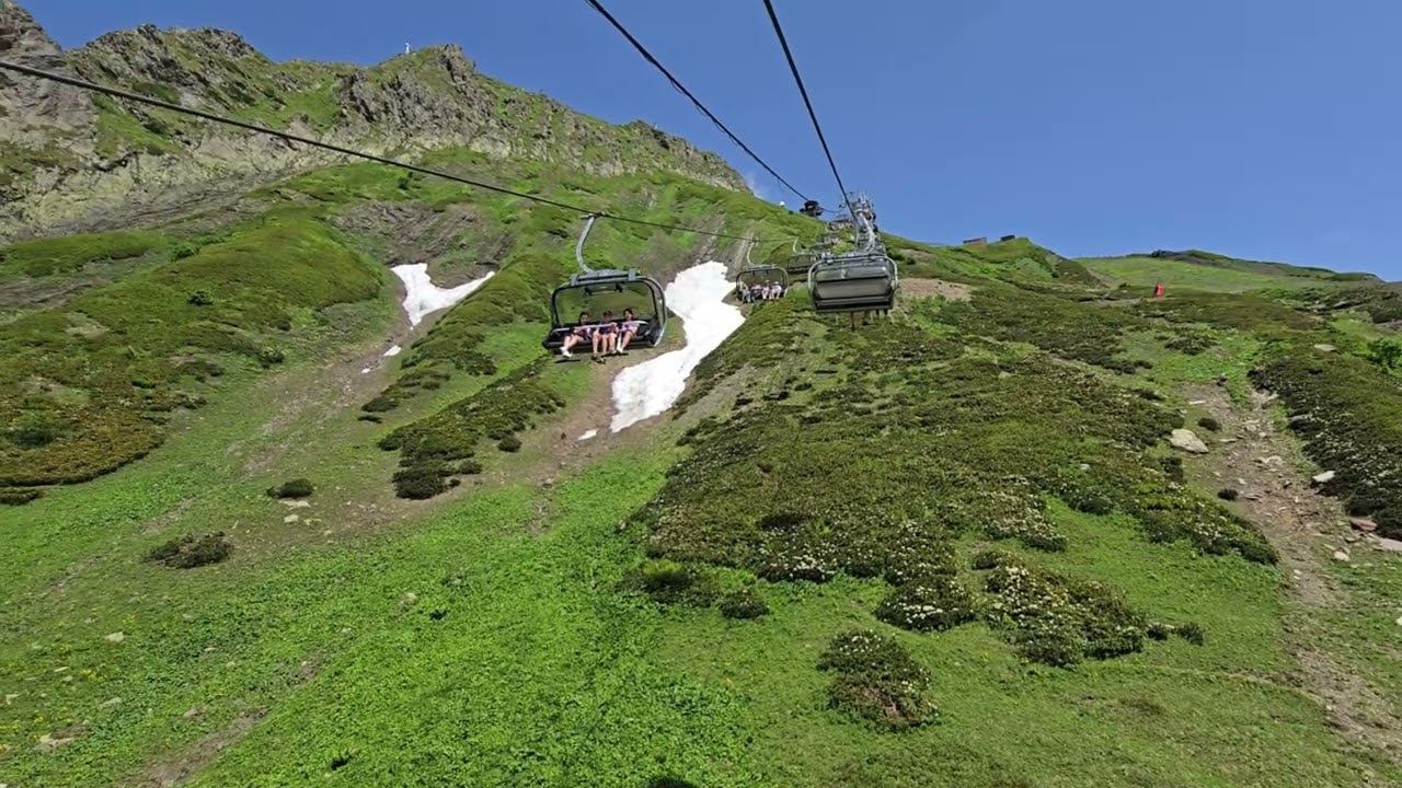 В горах Роза Хутор, Красная Поляна, Краснодарский край. Rosa Khutor, Krasnaya Polyana  #розахутор
