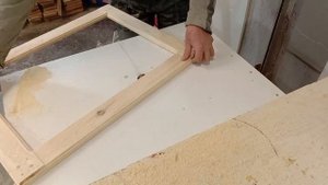 Часть 3. Самые простые фасады с решёткой для кухни.