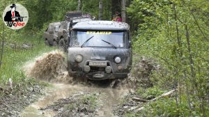 УАЗ Буханка на бездорожье 2019. Остались одни!!! Обнора трофи 2019. Третья часть