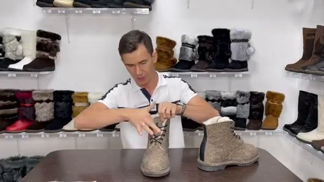 Мужские дедуши на шнурках / Обзор модели Д-3 смотреть онлайн