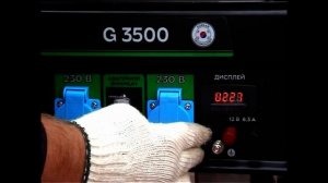 Электрогенератор RZTK G 3500, распаковка, запуск, тестирование