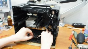 Panasonic RX-DT680 Ремонт, капитальная чистка и негр в космосе