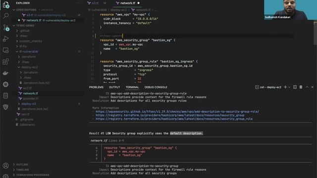 Using tfsec to scan Terraform Code || tfsec with GitHub Actions смотреть онлайн